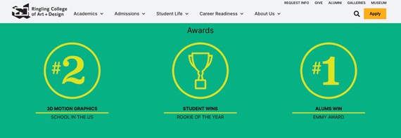 Ringling動(dòng)畫專業(yè) 從計(jì)算機(jī)動(dòng)畫到動(dòng)態(tài)設(shè)計(jì) 應(yīng)用軟件服務(wù)全解析